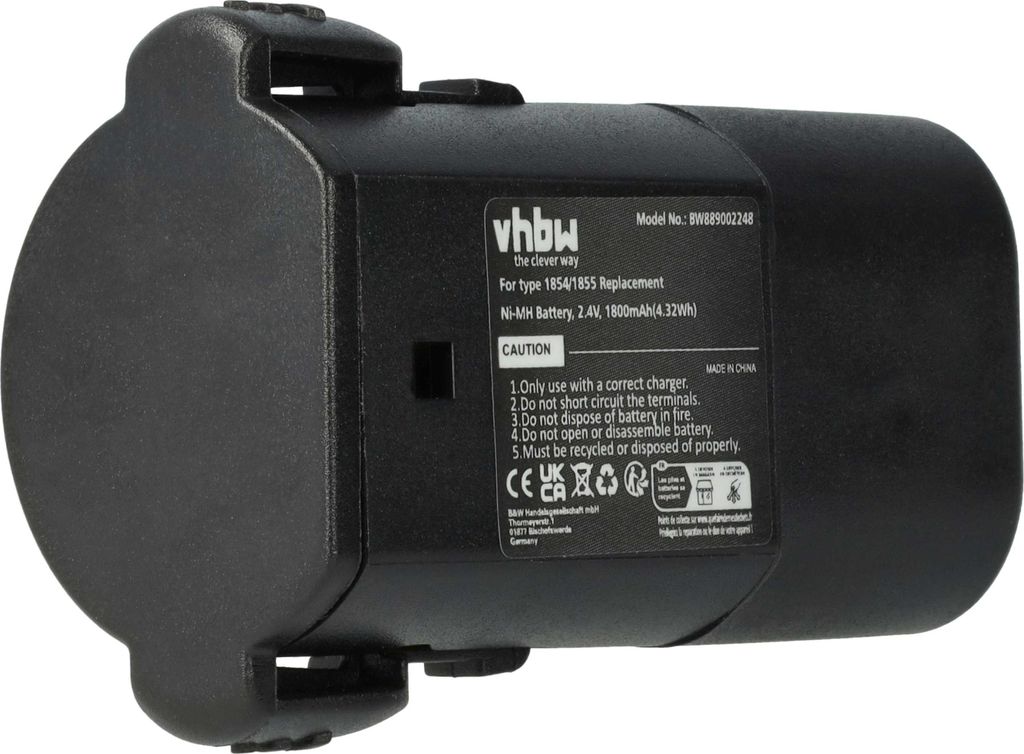 vhbw Akku kompatibel mit Moser Arco 1854 Serie Produktbild 