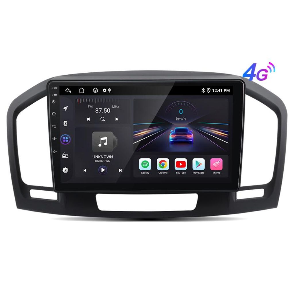 9palcový autorádio s 4G SIM kartou a Carplay pro Opel Obrázek produktu 