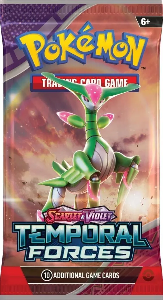 Coffret Pokémon Temporal Forces Écarlate et Violet pour Deck de Jeu - 9