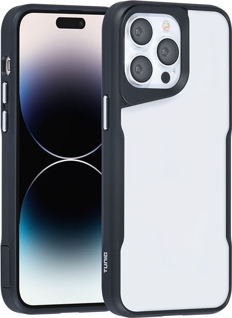 TUNIQ iPhone 14 Pro Max Back cover case - Silicone - Black
