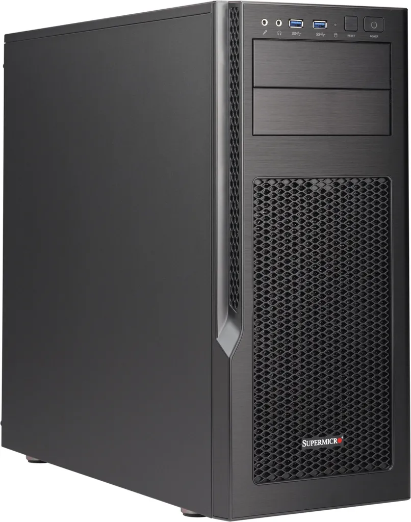 Boîtier Serveur Midi Tower Supermicro GS5A-754K en Aluminium Performance