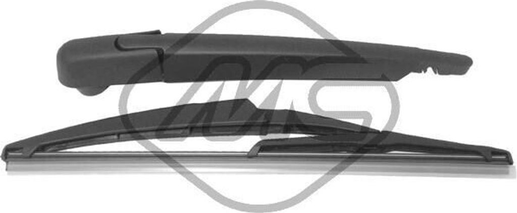 Metalcaucho Heckscheibenwischer + Arm Hinten für LANCIA DELTA II (836) 290mm