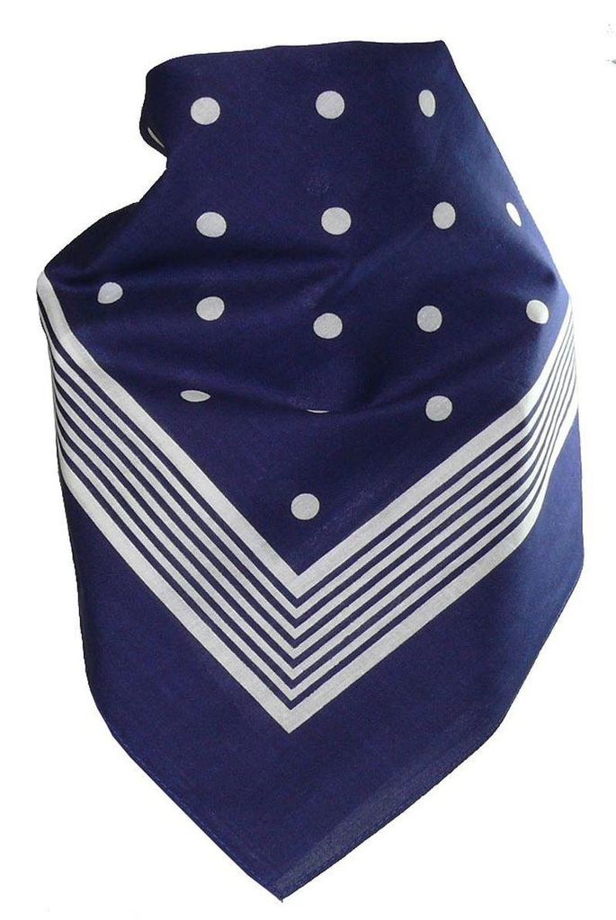 Bandana 100% Baumwolle 54x54 cm – Halstuch, Kopftuch, Produktbild 