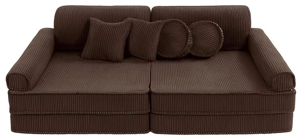 Canapé de jeu 10 pièces mousse OEKO-TEX AESTHETIC modulable et déhoussable