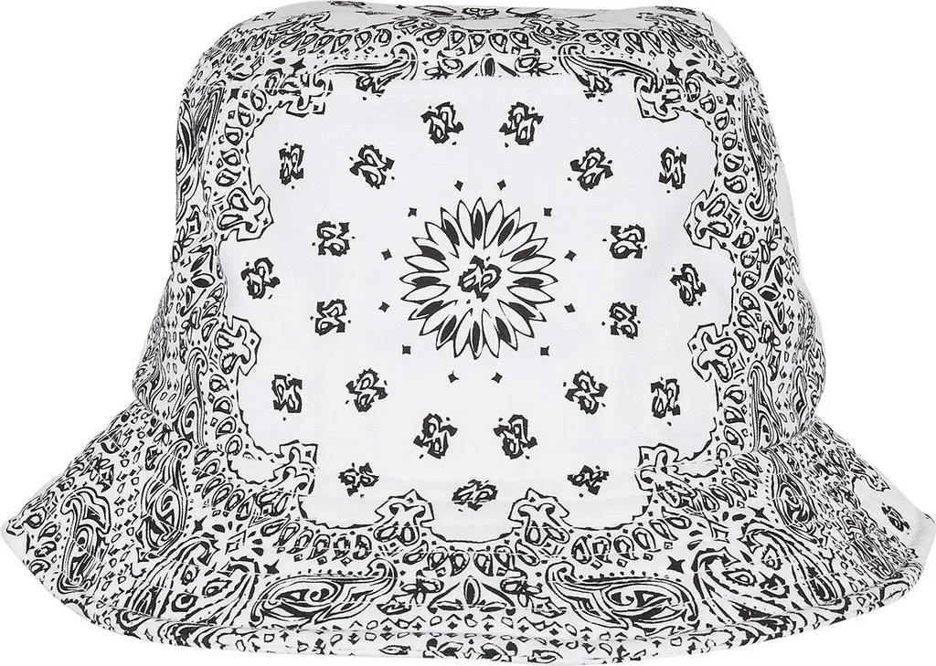 Chapeau mou style Bandana Blanc imprimé pour Hommes et Femmes - RW8067