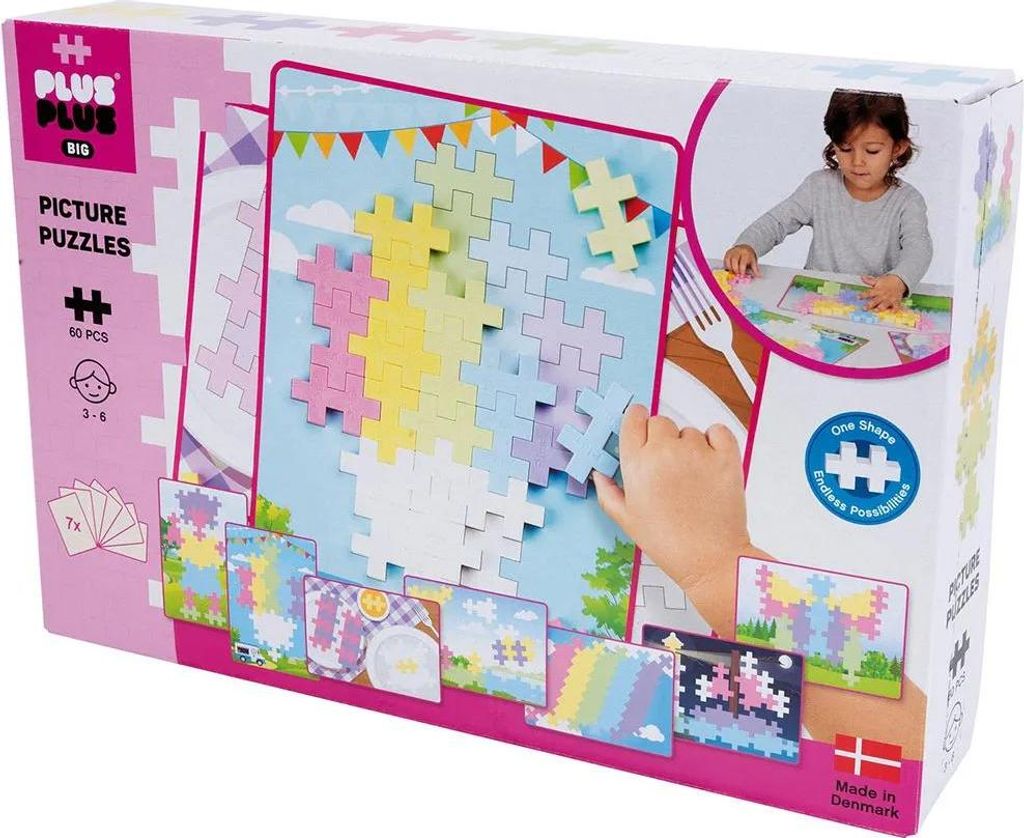 Big Picture Puzzle Pastell / 60 Stk