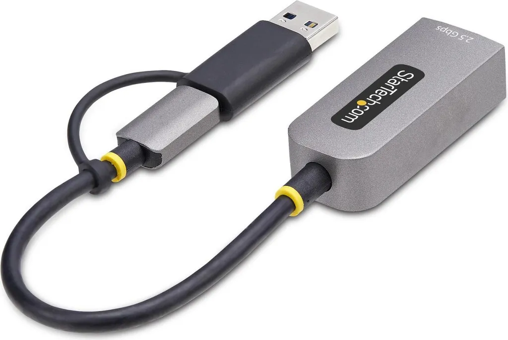 Adattatore StarTech.com USB-C a Ethernet 2,5GbE con convertitore USB-A - 3
