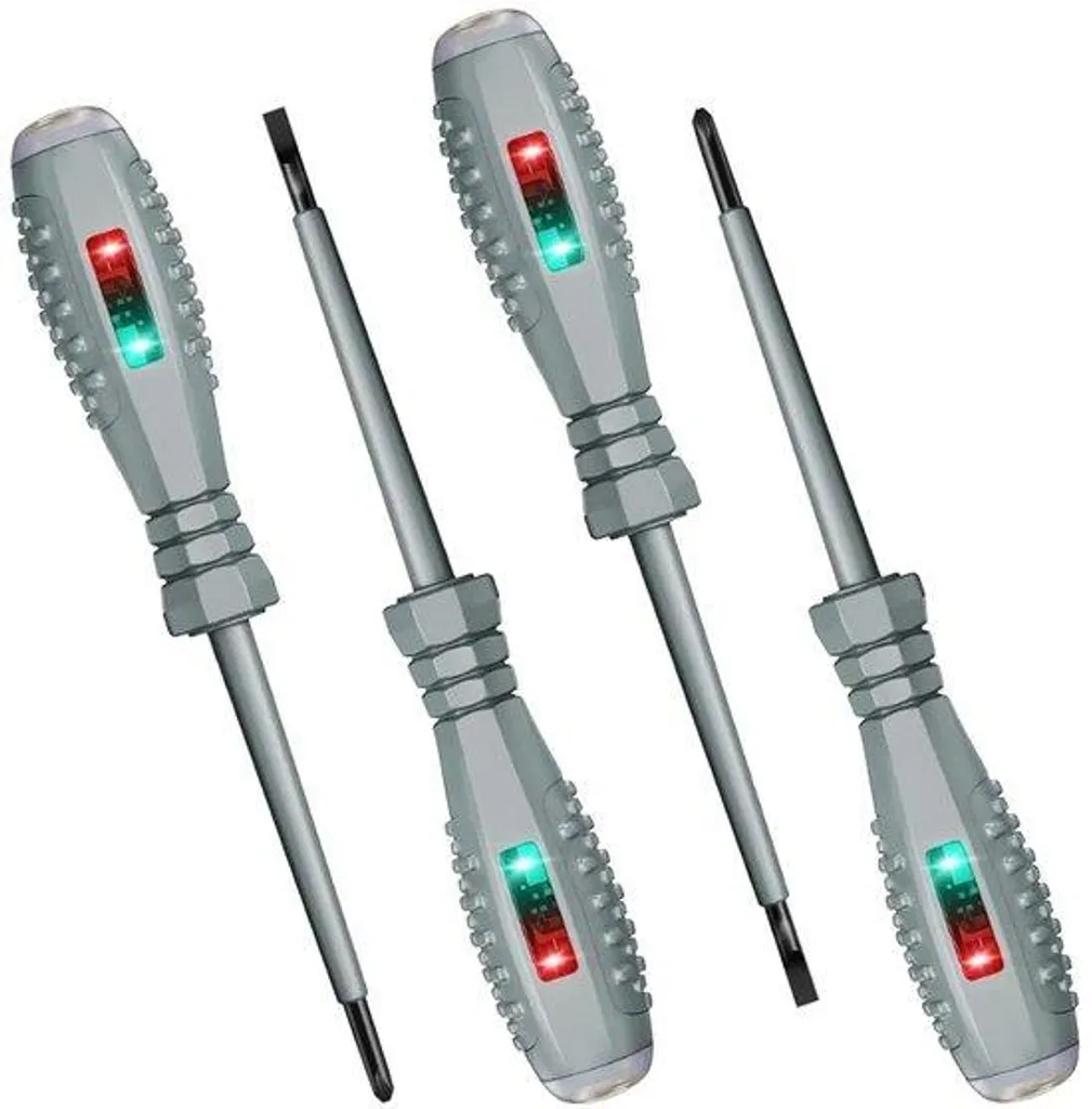 Pince ampèremétrique 4 pièces pour dépannage électrique et tournevis