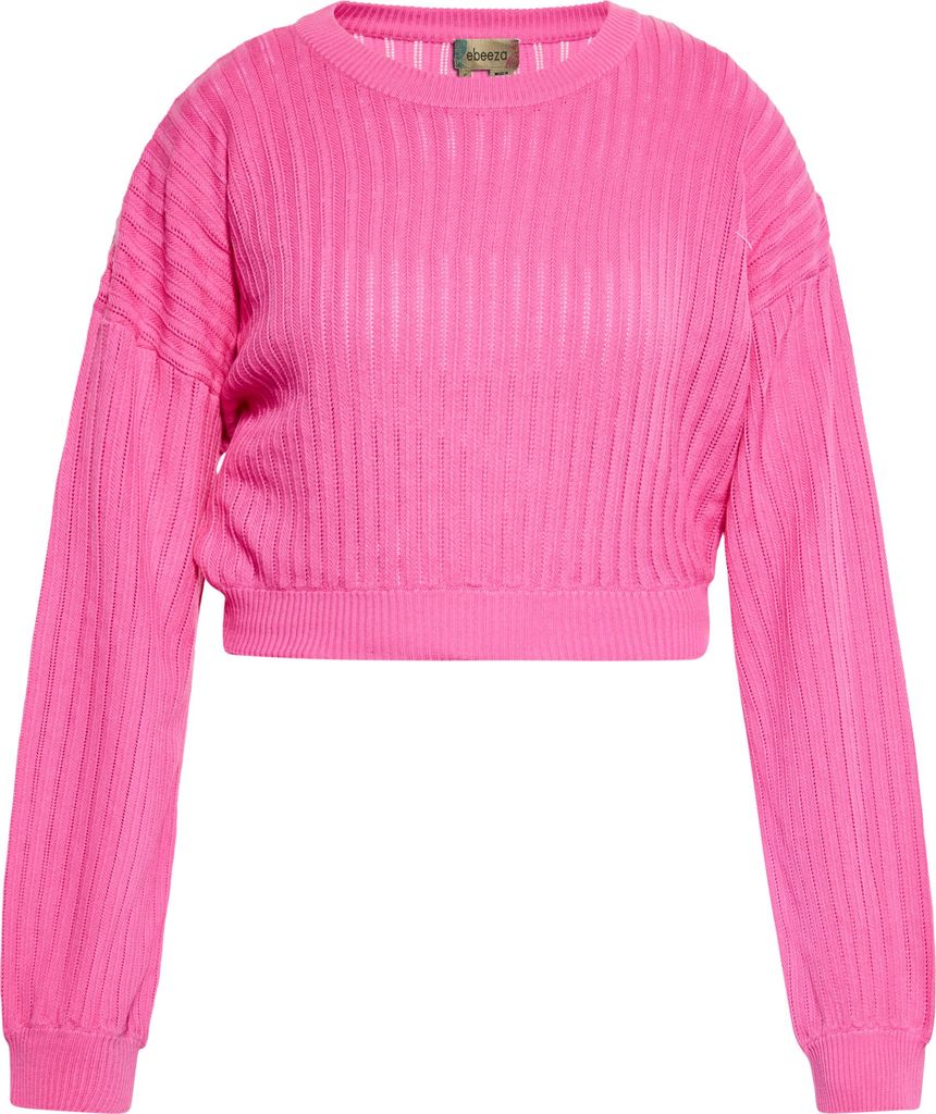 ebeeza damen pullover - rosa, L