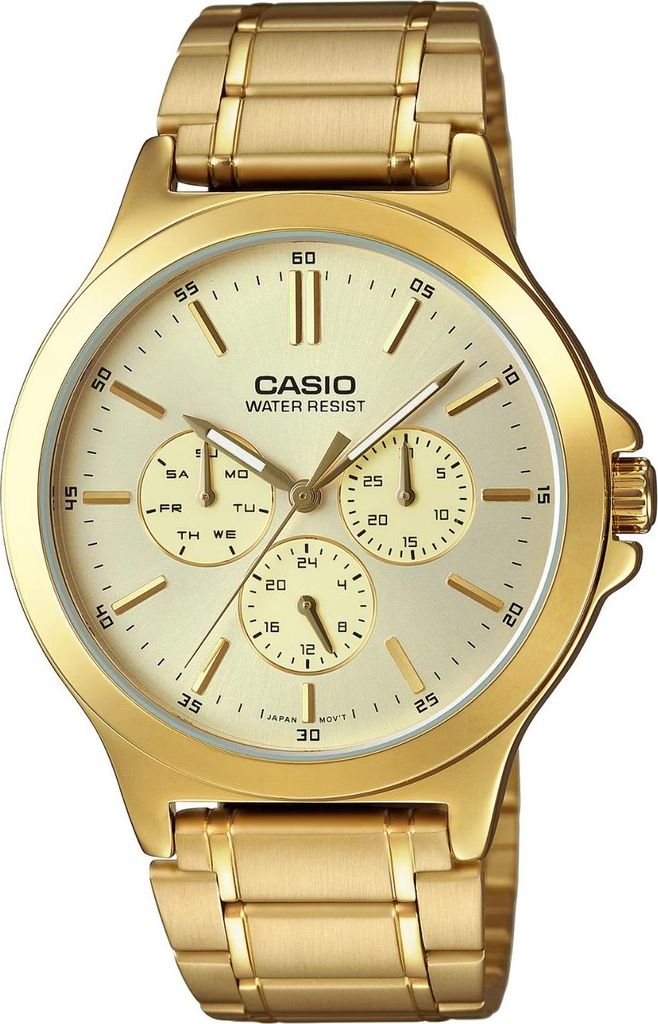 Casio Herrenarmbanduhr Chronograph MTP-V300G-9AUDF Produktbild 