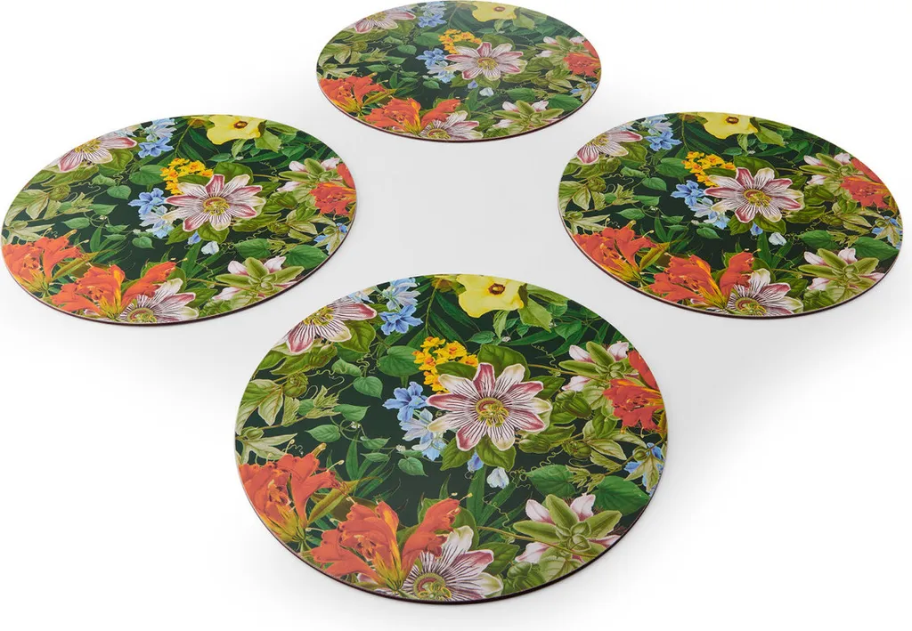 Sets de table antidérapants fleurs 29 cm pour protéger votre table bois