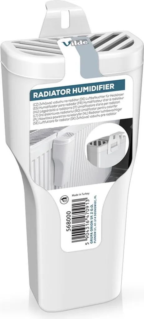 Kit 5 Evaporatori Vilde per Termosifoni Bianchi - Robusti e Pratici - 6