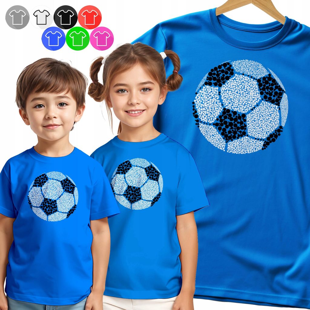 Kinder-T-Shirt Dots Ball Für Kleine Fussballer Tag Dots - 122 S