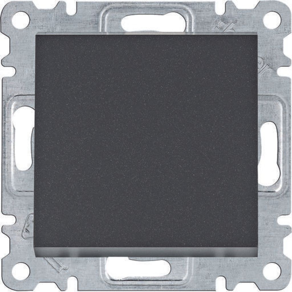HAGER lumina Kreuzschalter schwarz WL0033