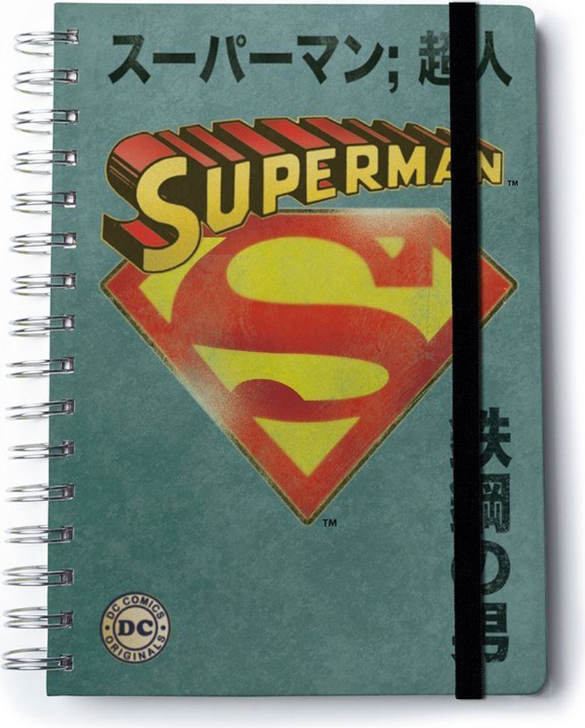 DC Comic - Notizbuch - Superman