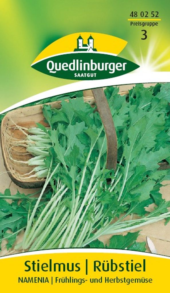 Stielmus Namenia | Stielmussamen von Quedlinburger Produktbild 