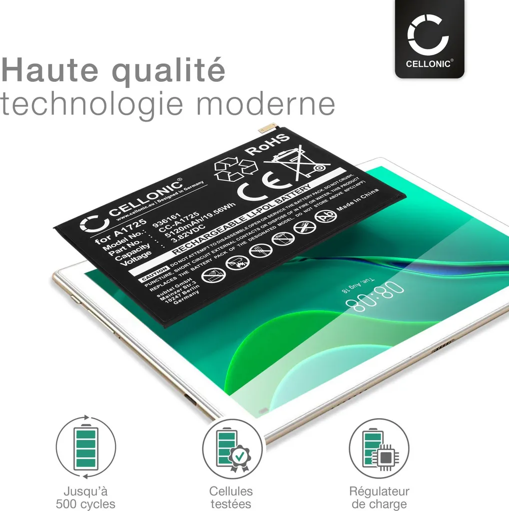 Batterie Haute Capacité 5120mAh pour iPad mini 5 - Performance Durable