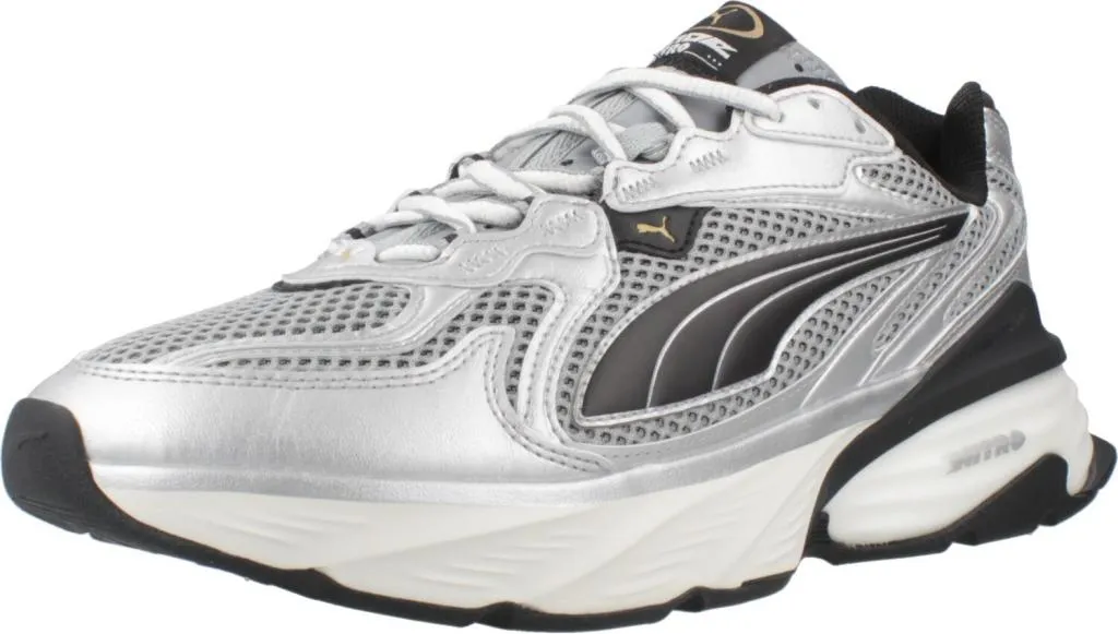 Baskets Puma Yellow Fade Nitro Ls Argent avec Amorti Réactif pour Homme