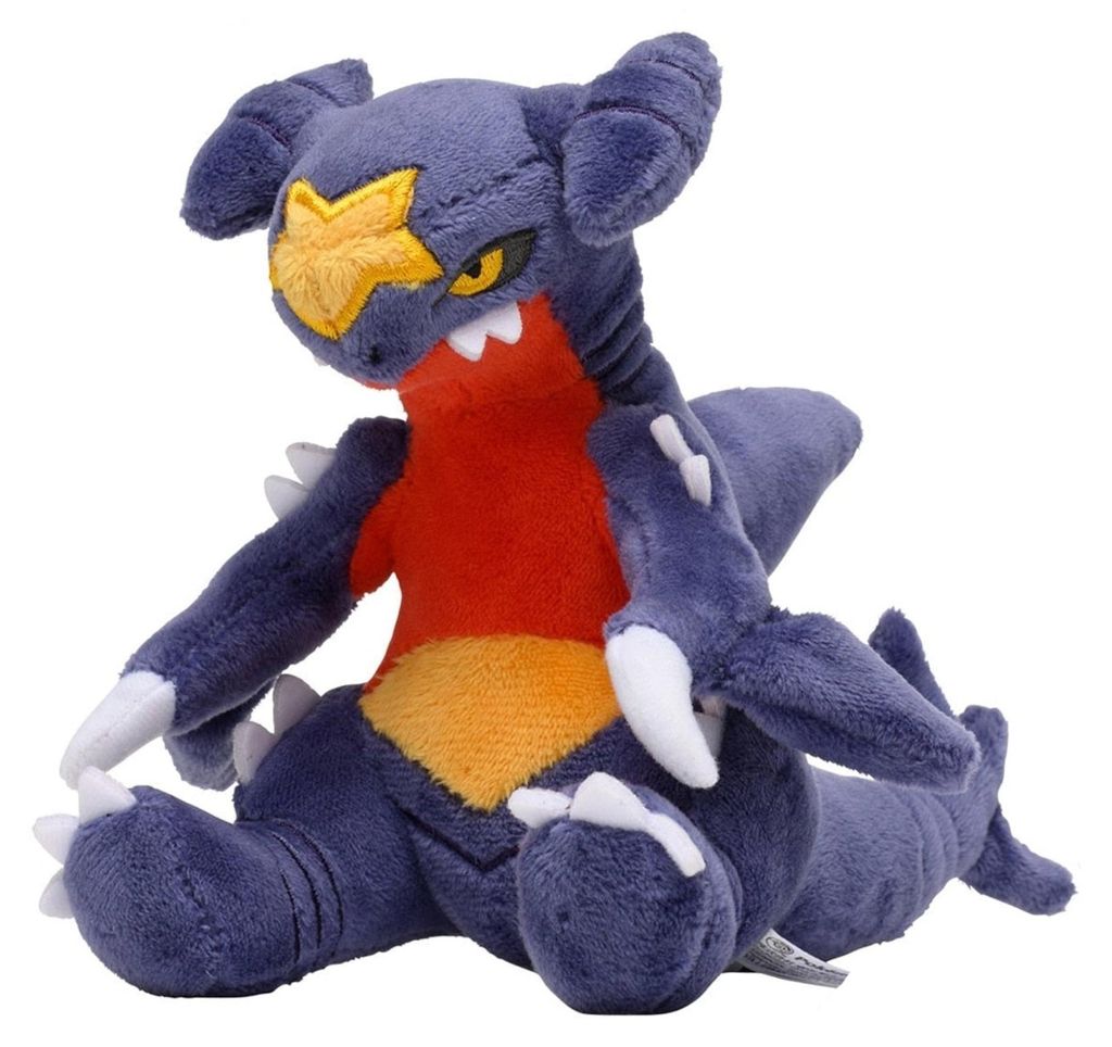 Pokemon Knakrack Kuscheltier - 18 cm Plüschtier Garchomp Produktbild 