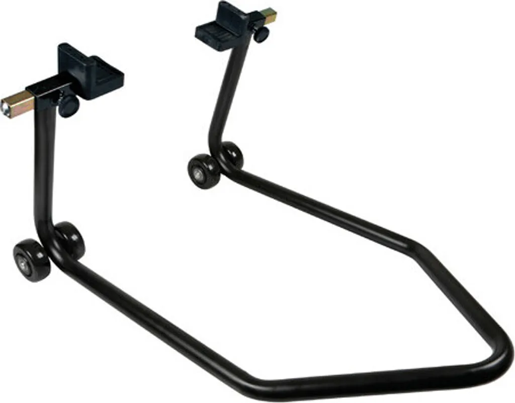 Béquille arrière moto Lampa Stand-Up noire pour stand et garage