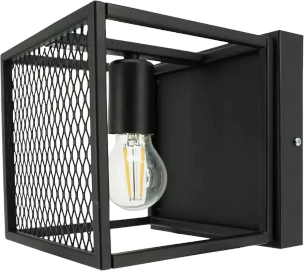 Lampe Horus Plus 2894/K-B-1 Noire en Acier - Design Minimaliste et Robuste