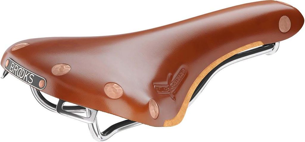 Siodło Brooks B360 Swift męskie miodowe Zdjęcie produktu 