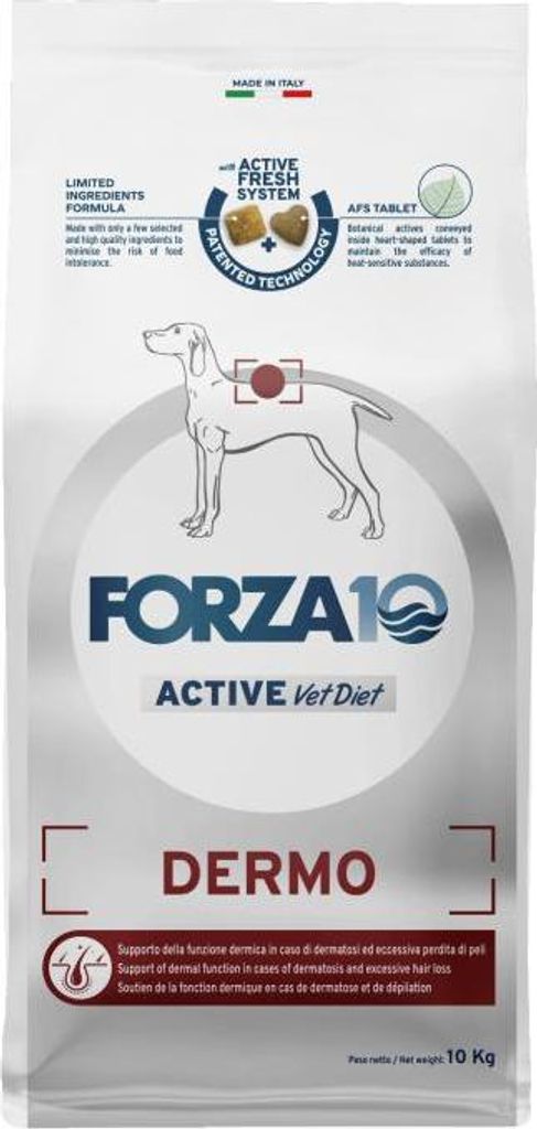 Forza10 dermo active 10kg - vet diet Zdjęcie produktu 
