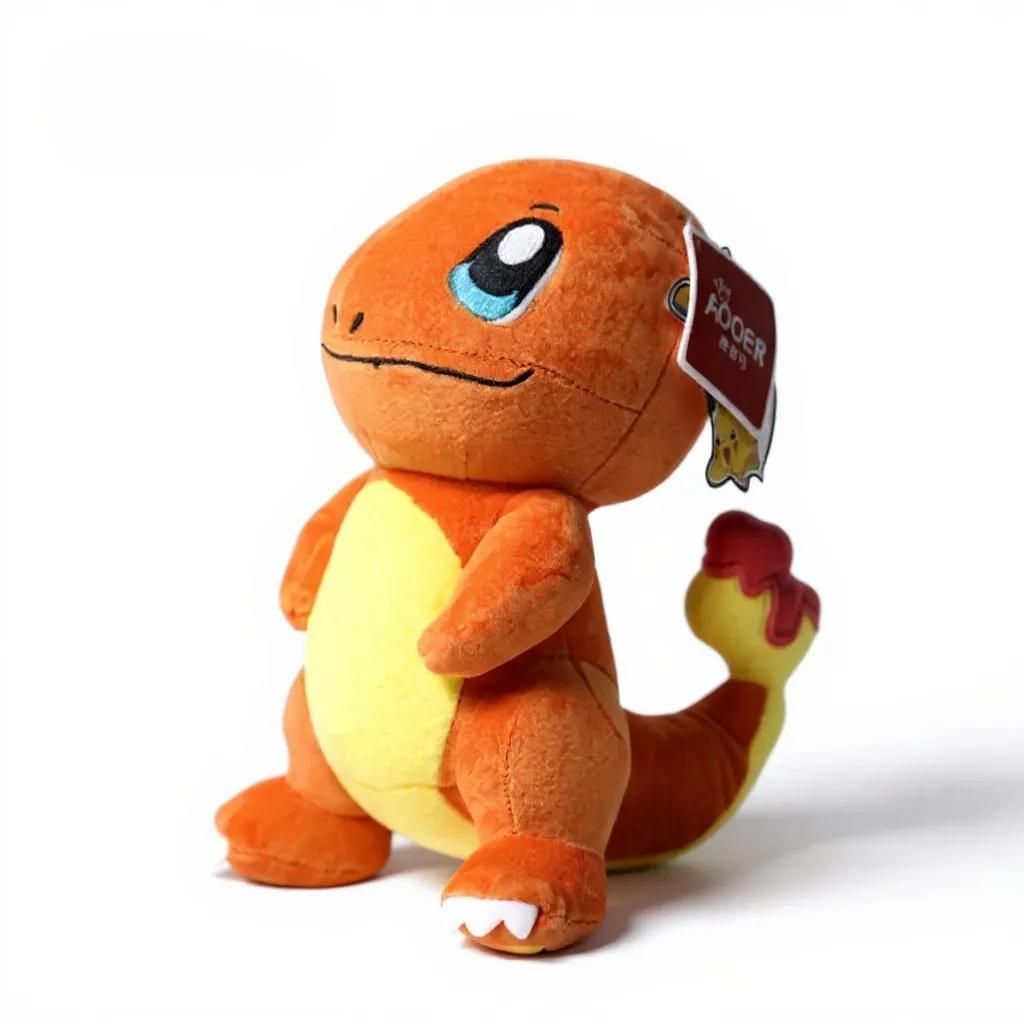Glumanda Plüschtier 20 cm – Pokémon Kuscheltier – Weiches Spielzeug für Kinder