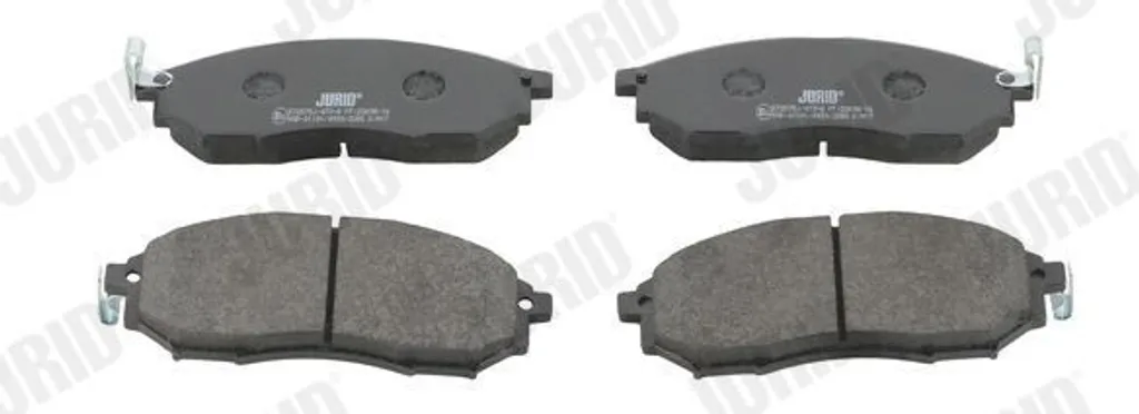 Plaquettes JURID 572575J haute endurance pour frein avant de KOLEOS HY
