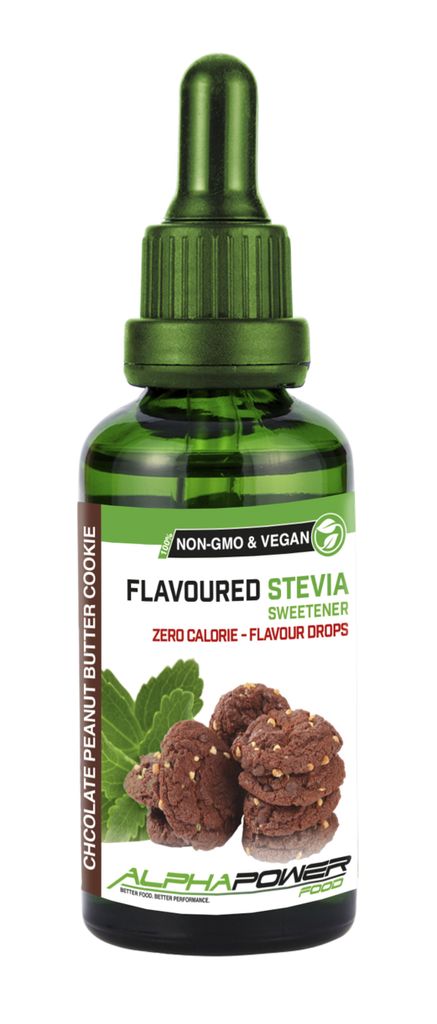 Stevia Flavours 50ml CHOCOLATE PEANUT BUTTER COOKIE Produktbild 