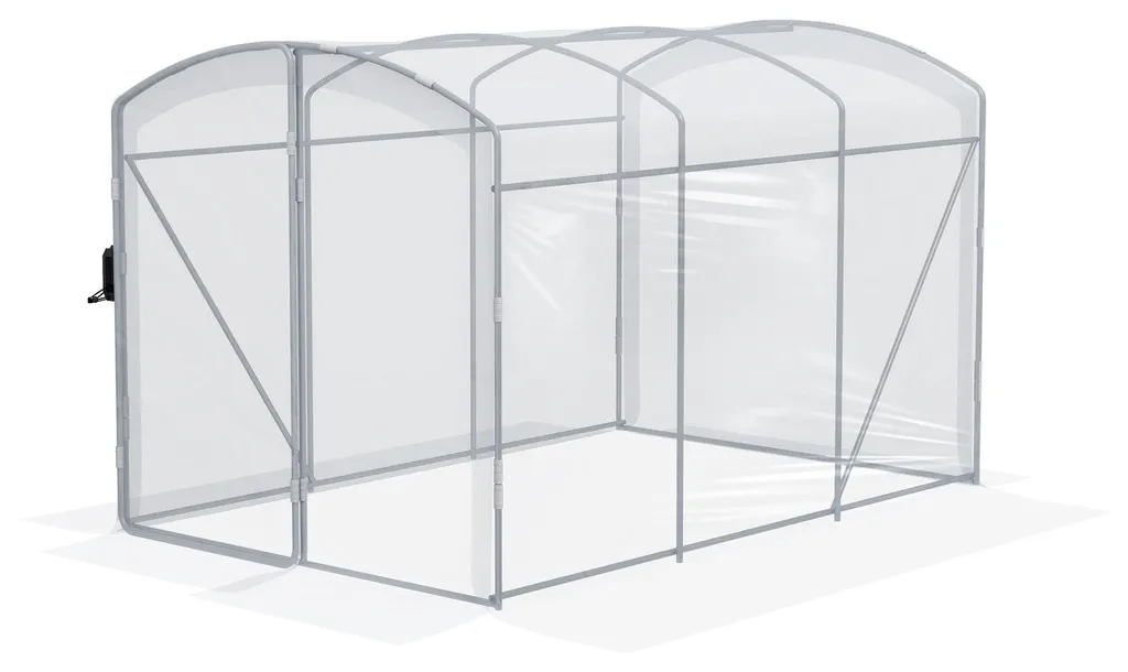 Serre de jardin tunnel pour cultiver vos tomates et semis à l'abri