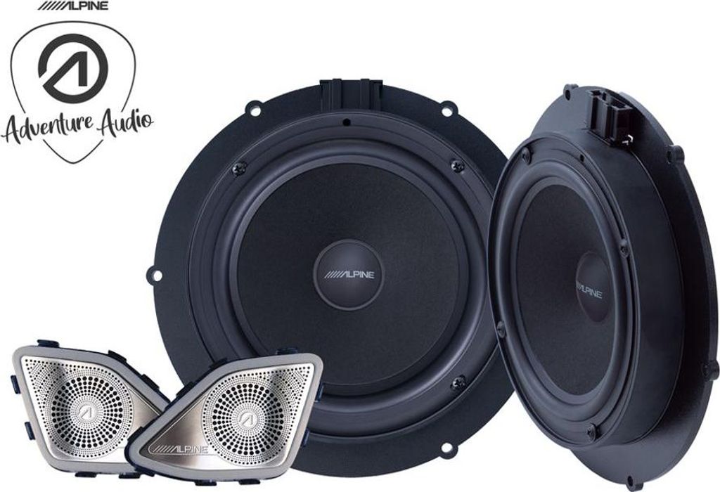 Alpine SPC-106T61-2, 2-pásmové komponentní reproduktory, Obrázek produktu 