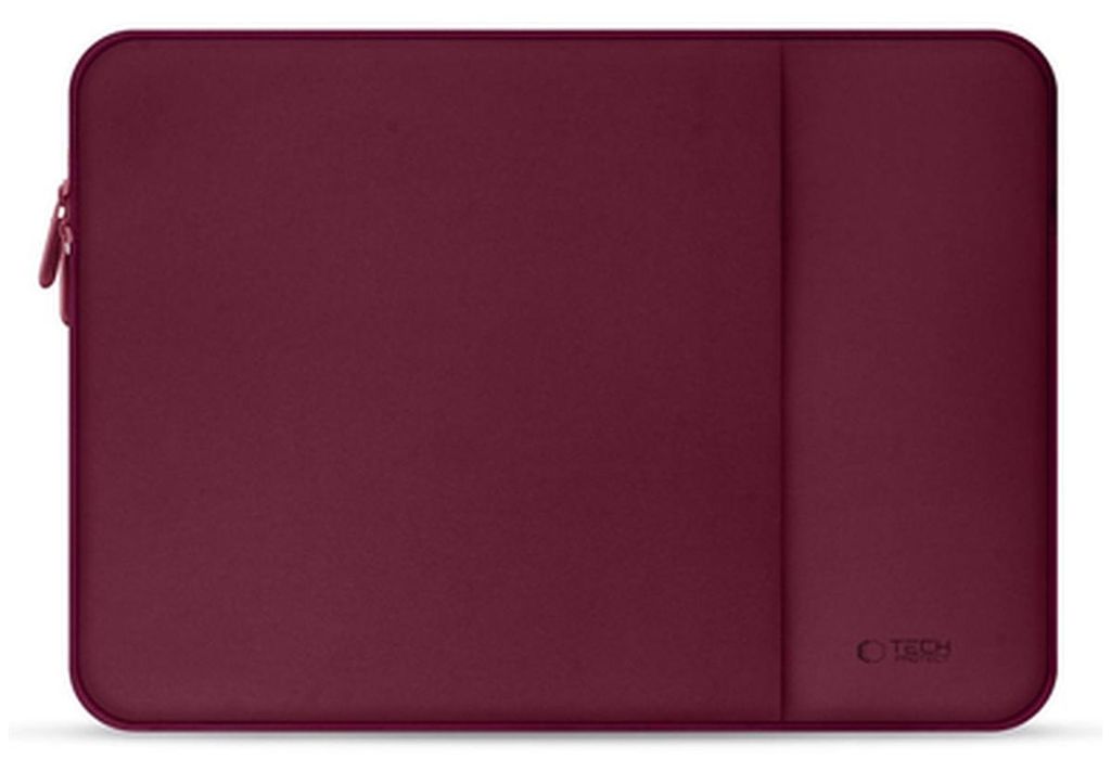 Tech-Protect Neopren-Laptoptasche 14" Burgunderrot Produktbild 