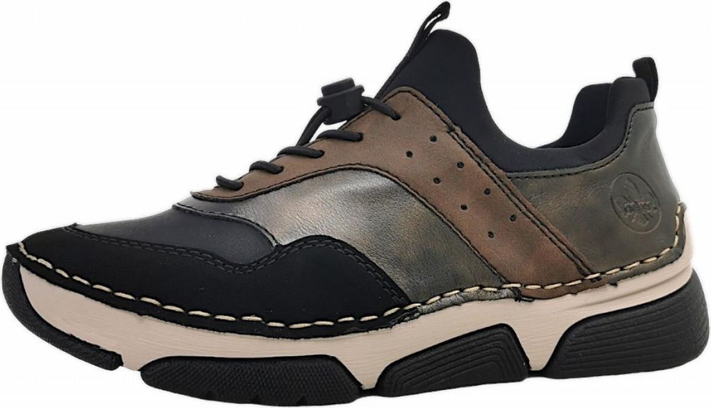 Scarpe basse da donna Rieker, mocassini, color marrone, per Immagine del prodotto 