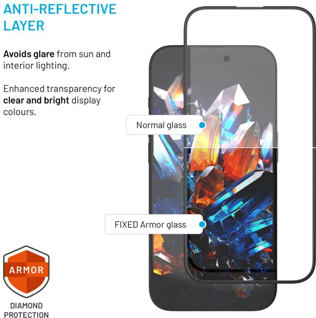 Protection écran iPhone 17 Pro Max en verre trempé ultra résistant AR - 5