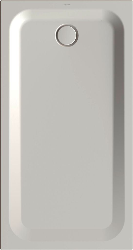 BetteUltra Rechteck-Duschwanne mit Minimum-Wannenträger, 1500x800x35mm, 5932-423T1