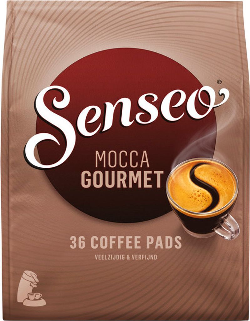 Senseo - Dosettes de café Douwe Egberts O Mocca Gourmet, 36 Image du produit 