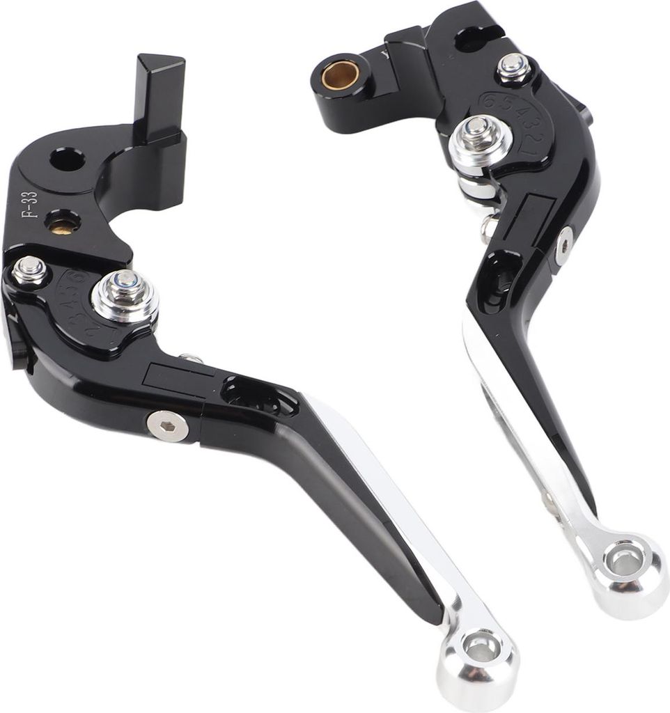 2 Stück Brems- und Kupplungshebel, 6-Gang-verstellbarer, faltbarer Steuerhebel für CBR1000RR FIRE BLADE SP 2008 bis 2021