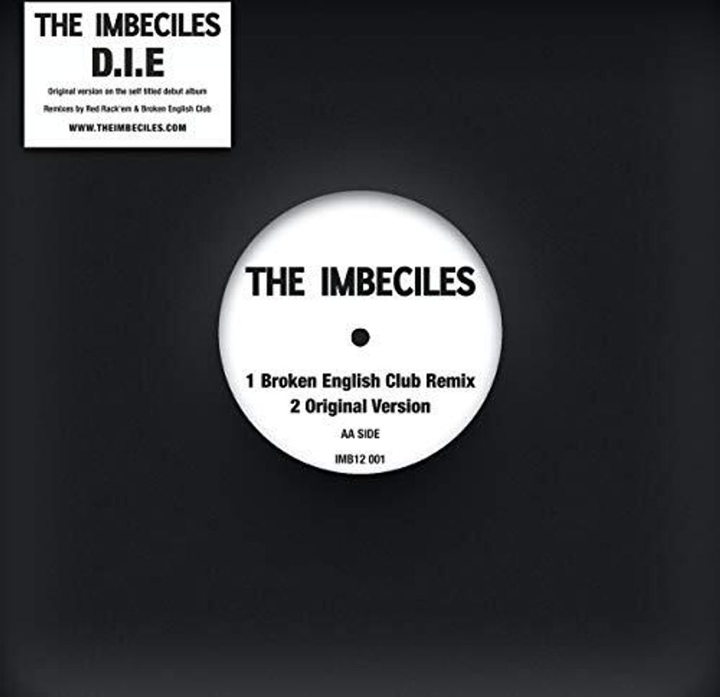 The Imbeciles - D.I.E. Remixes (12" Vinyl EP)