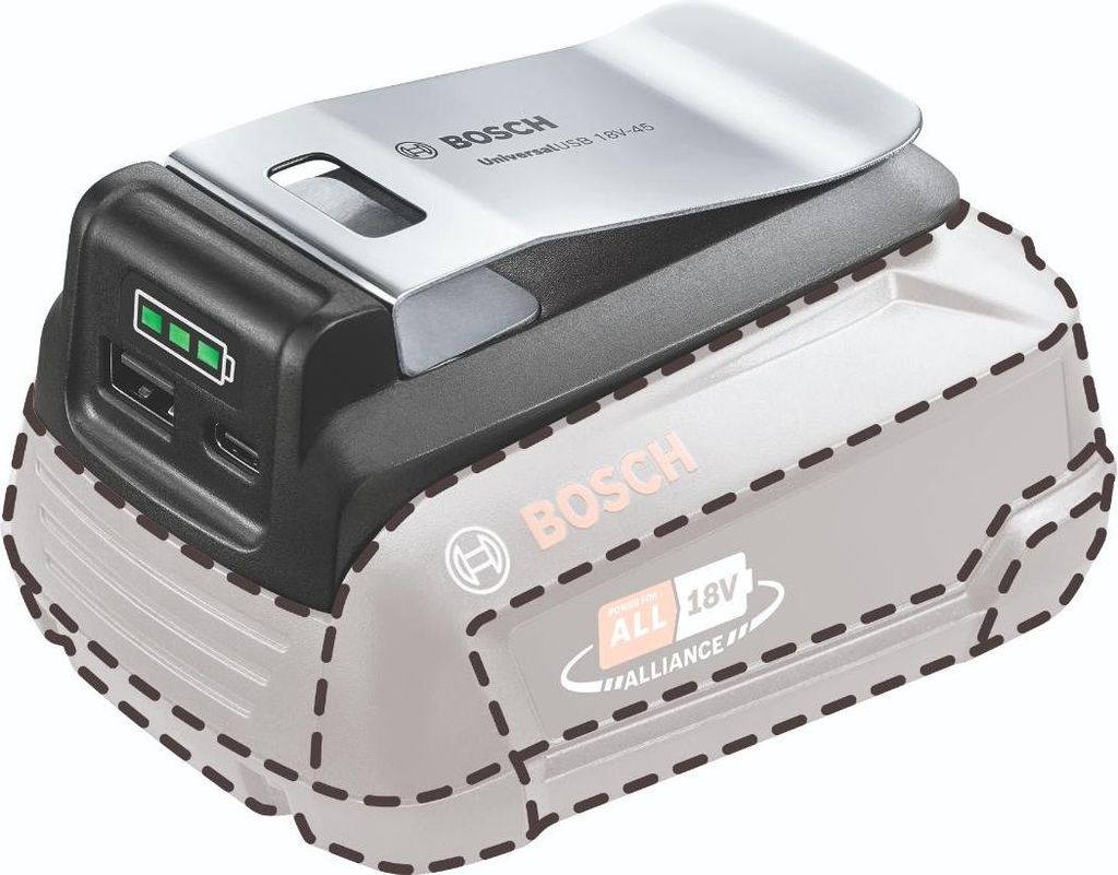 Chargeur de batterie UniversalUSB 18V-45 Image du produit 