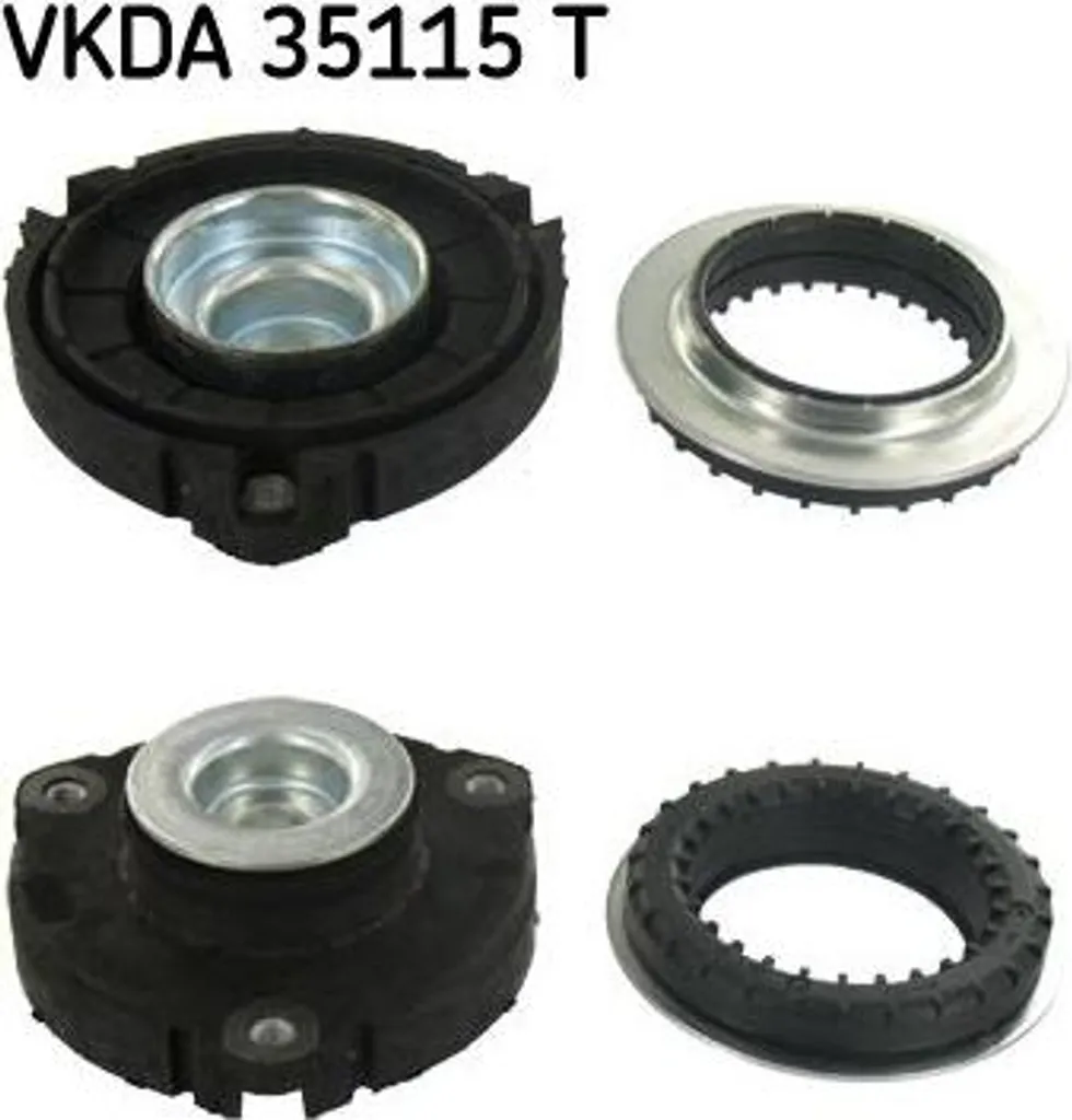 Supporto Ammortizzatore SKF VKDA 35115 T - Ricambio 1K0412249B Alta Qualità - 1