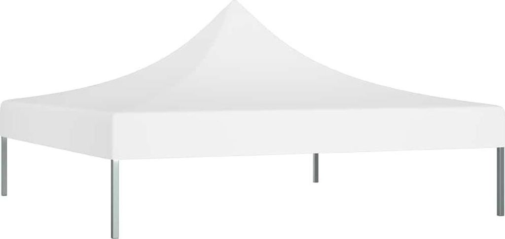 vidaXL Strecha párty stanu 2x2 m biela 270 g/m² Obrázok produktu 