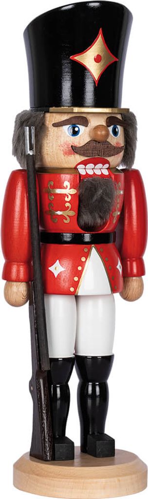 Soldat rot (29cm) Nussknacker von Saico Seiffen