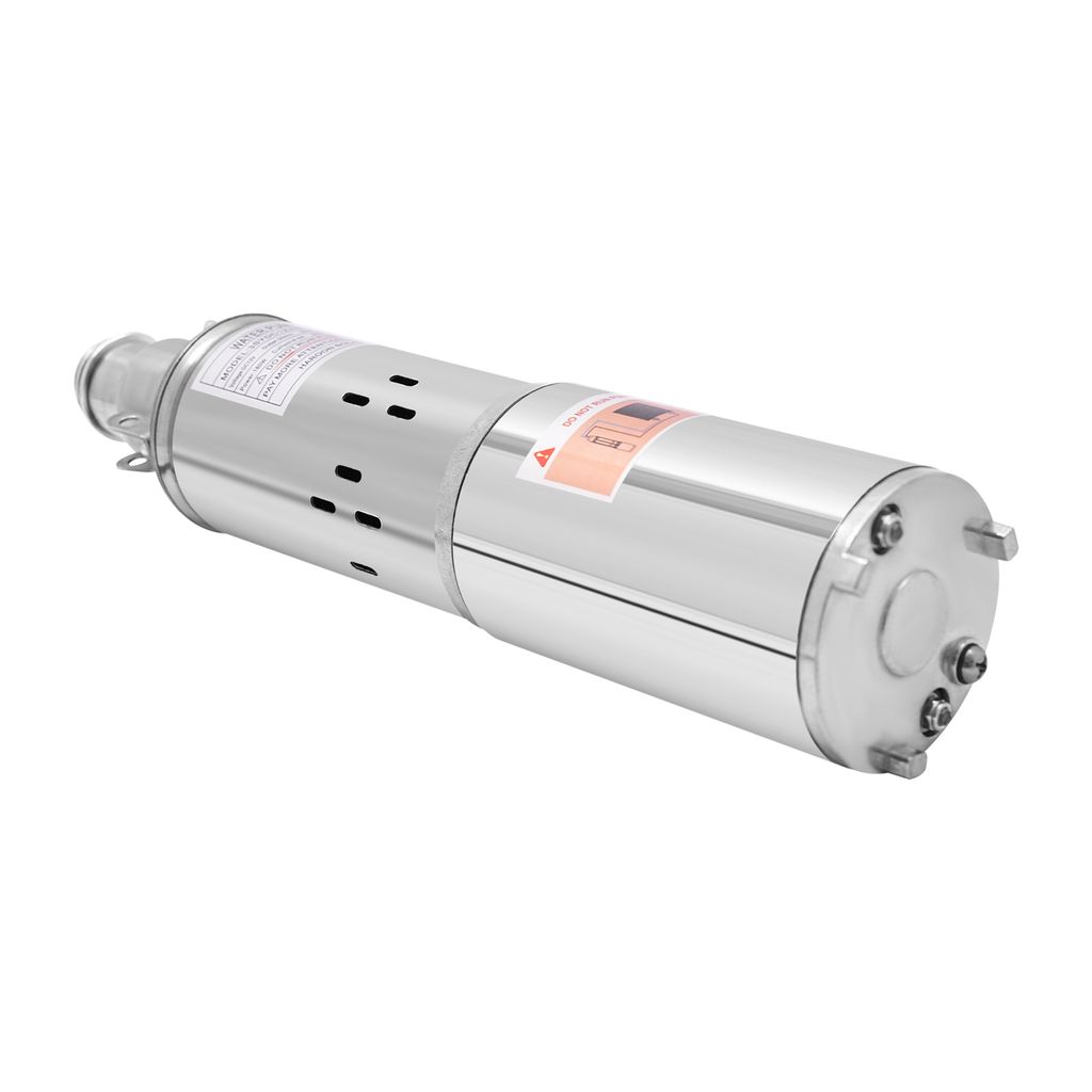Edelstahl Tauchpumpe SWQ180 – 180W, 70L/min Förderleistung, Förderhöhe 5,5m, Ideal Für Brunnen, Schwimmbäder & Teiche