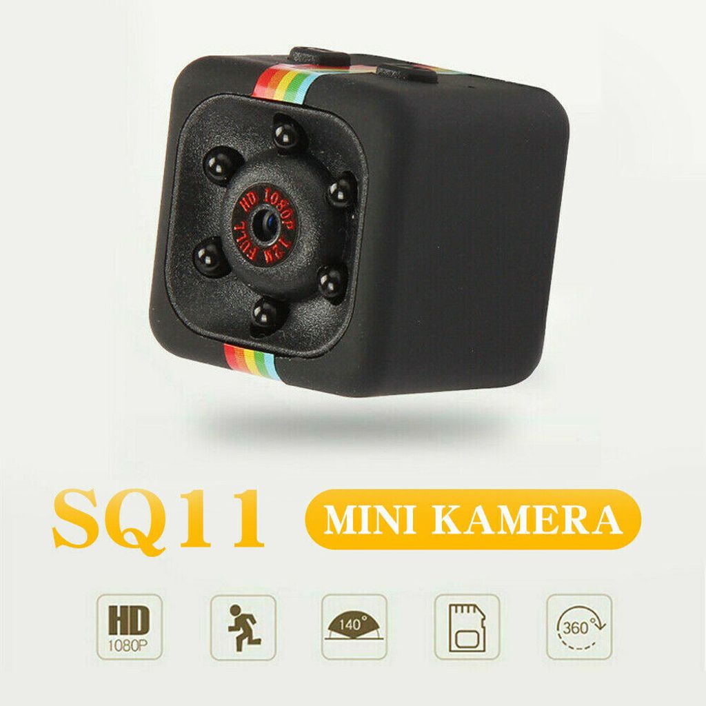 1080P HD Mini Kamera Camera Überwachungskamera Nanny Camera Bewegungserkennung