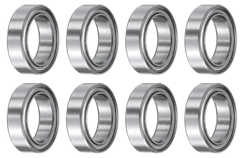 8 Stš¹ck 6700ZZ Rillenkugellager, Chromstahl Z1 Doppelt Metallgeschirmtes Lager 10mm x 15mm x 4mm