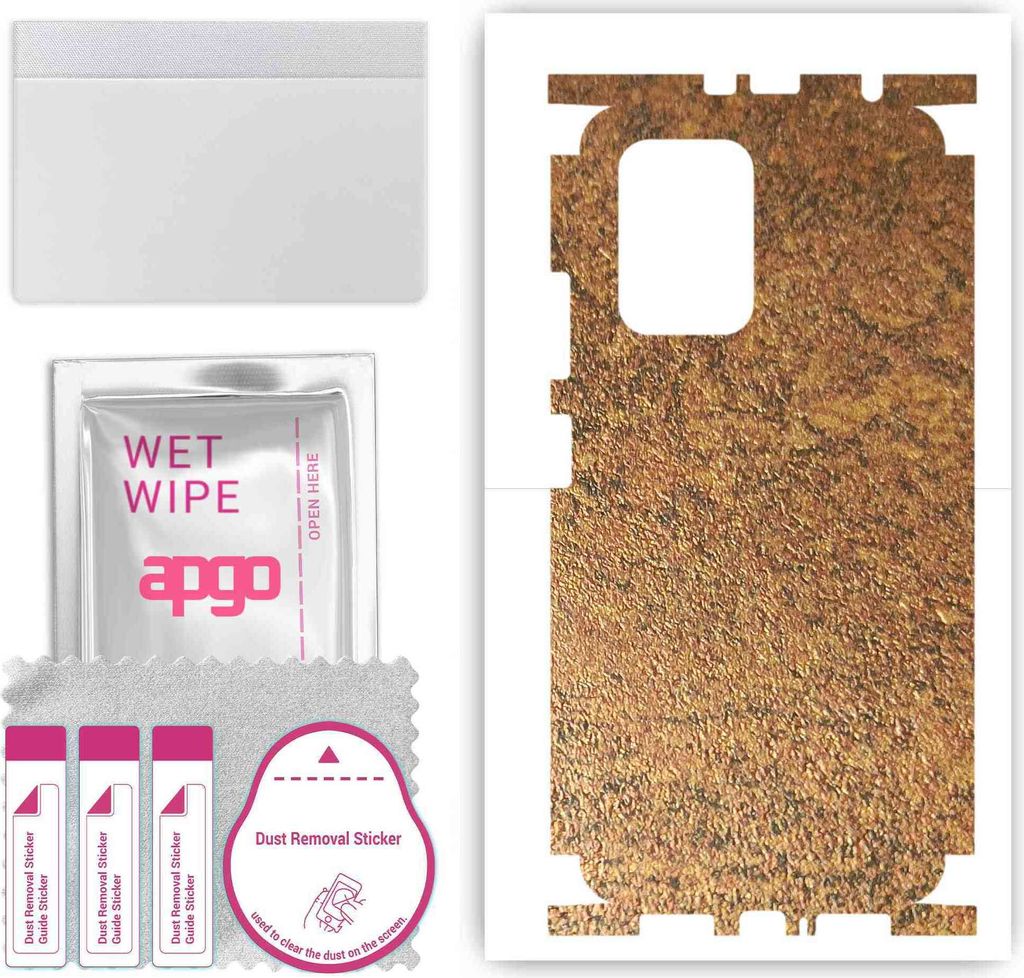 apgo Rückseite + Seiten Schutzfolie, Skin, kompatibel mit Xiaomi Redmi K50i 5G, Hinten Displayschutzfolie aus Vinylfolie, kratzfest, einfache Mont...