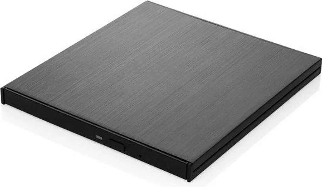 Lecteur Graveur CD DVD Externe Ultra-Fin Connectique USB-C et USB 3.2 Noir