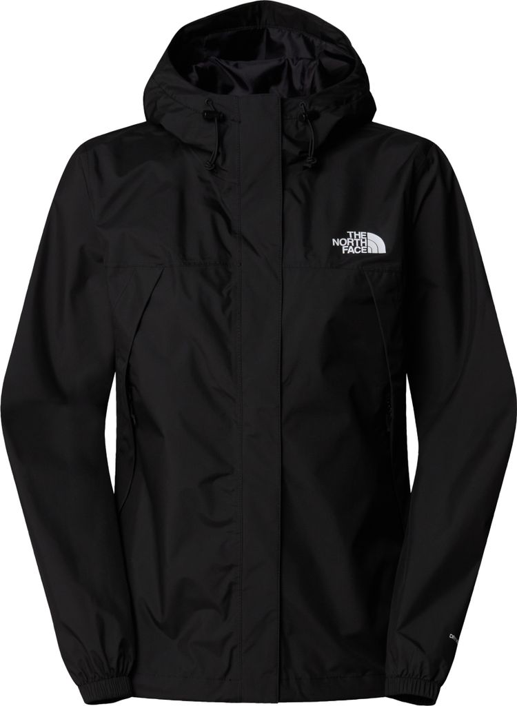 The North Face W Antora Rain Jacket Tnf Black Tnf Black Xl