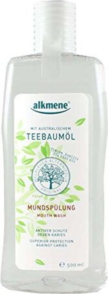 alkmene Teebaumöl Mundspülung 500ml, 6er Pack (6x 500ml) Produktbild 